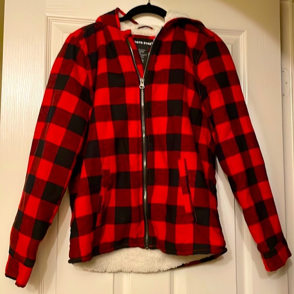 Kids flannel jacket - Picture 1 of 3